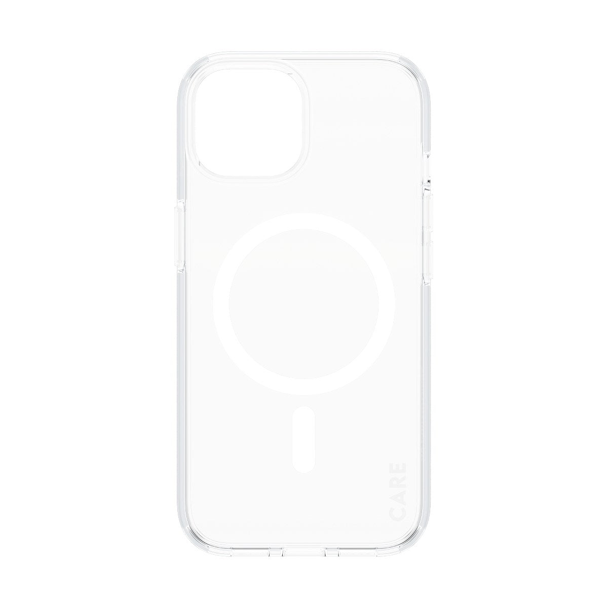 CARE by PanzerGlass® Flagship Case Transparent Urban Combat m. Weiß MagSafe iPhone 15